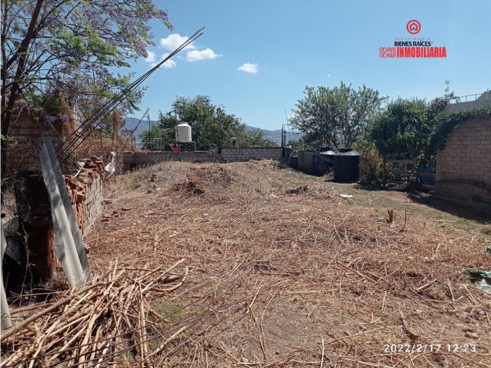 Se vende terreno en Santa Maria Xoxocotlan, Colonia La Union