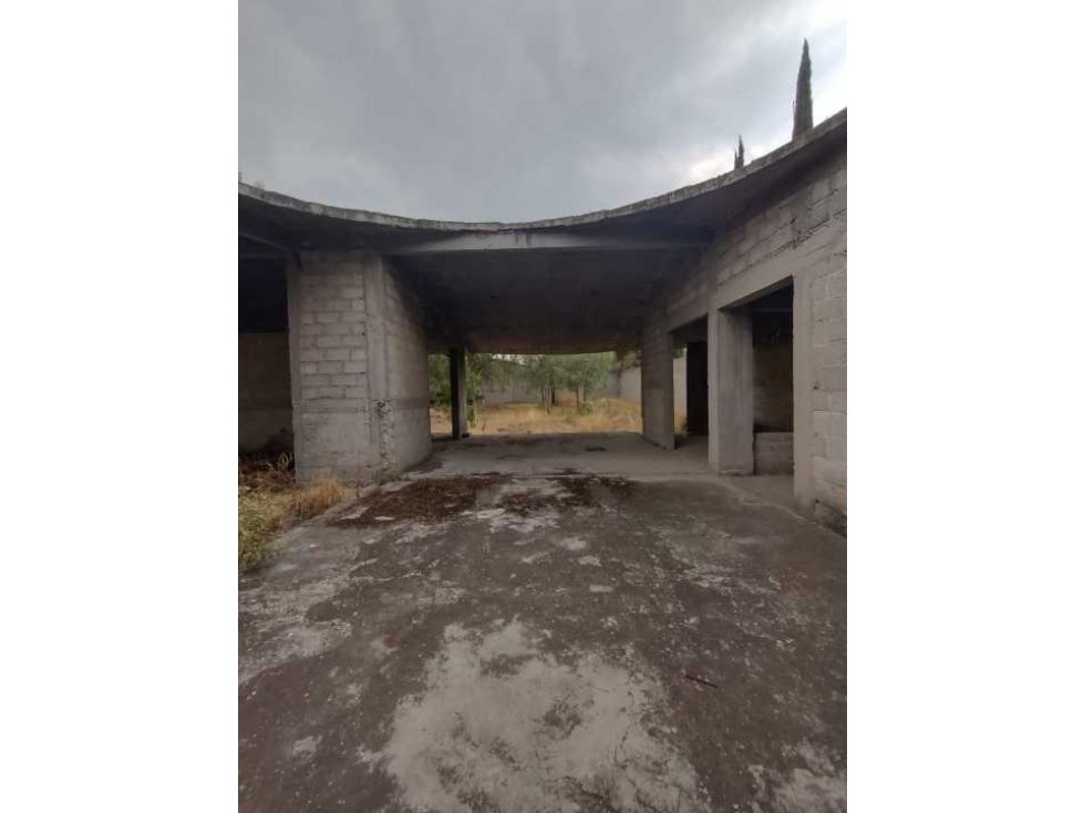 Solo venta remato tepexpan casa obra negra  210 m21000 m2 terreno