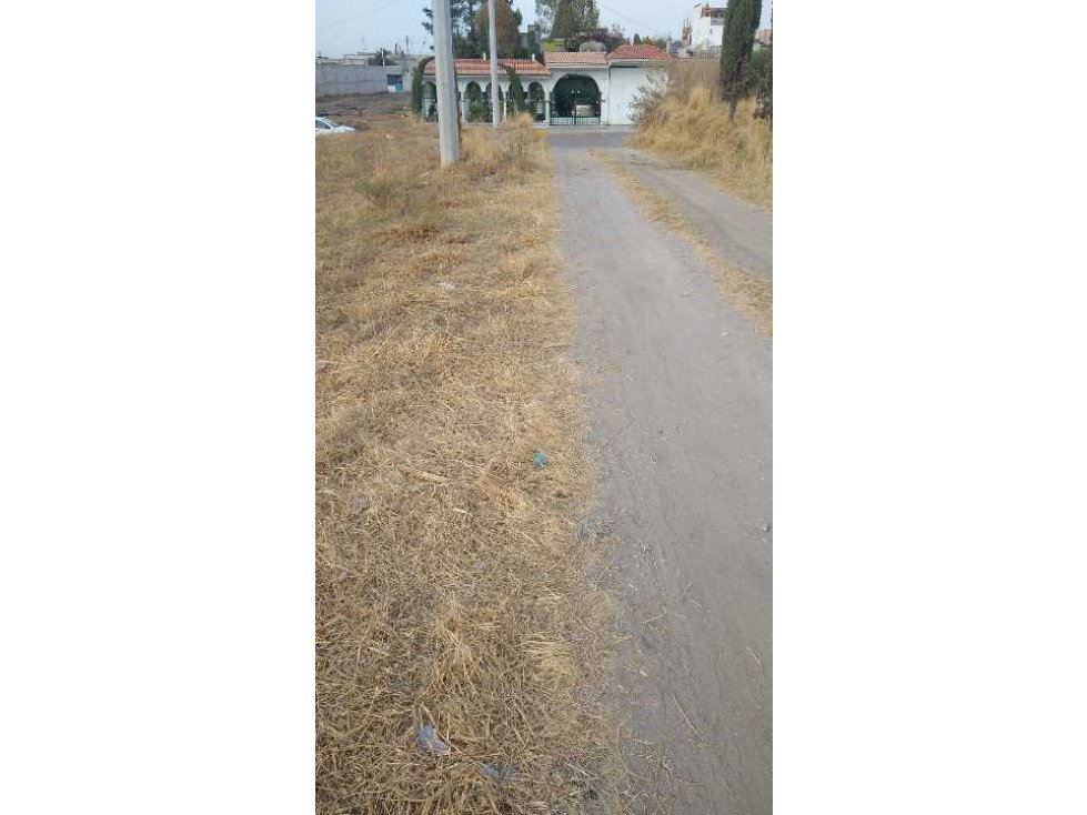 TERRENO EN VENTA EN MUNICIPIO DE CHIAUTEMPAN